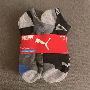 Puma Men’s socks 8pairs *brand new with the tag